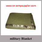 Wholesale Cheap China Army Use Wool Polyester Acrylic Police Blanket