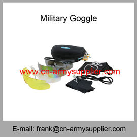 Wholesale Cheap China Outdoor Anti-Sctrach Anti-Fog Army Sun Goggles