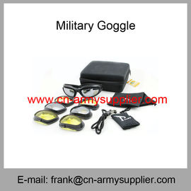 Wholesale Cheap China Outdoor Anti-Sctrach Anti-Fog Army Sun Goggles