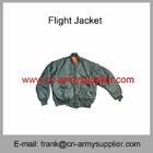 Wholesale Cheap China Army Green Nylon Polyester Waterproof Flight Jacket