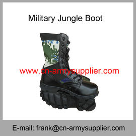 Wholesale Cheap China Full Grain Leather Rubber Sole Camouflage Army Jungle Boot
