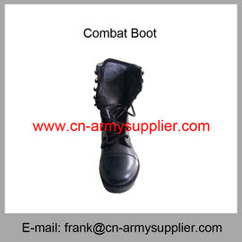 Wholesale Cheap China Army Full Leather Direct Moulded Sole Military Combat Boot
