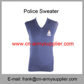 Wholesale Cheap China Military Navy Blue Wool  Arab Army Pullover