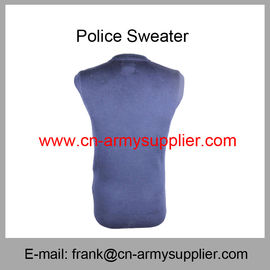 Wholesale Cheap China Military Navy Blue Wool  Arab Army Pullover