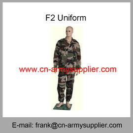 Wholesale Cheap China Army Camouflage Military French F1 F2 Uniform