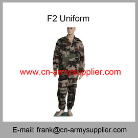 Wholesale Cheap China Army Camouflage Military French F1 F2 Uniform