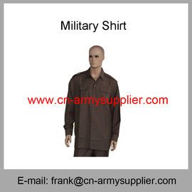 Wholesale Cheap China Military Wool TR Polyester Army Officer Shirt