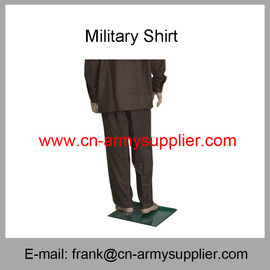 Wholesale Cheap China Military Wool TR Polyester Army Officer Shirt