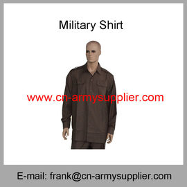 Wholesale Cheap China Military Wool TR Polyester Army Officer Shirt