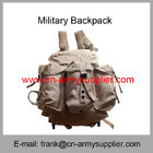 Wholesale Cheap China Qatar Army Desert Khaki Tan Nylon Military Alice Backpack