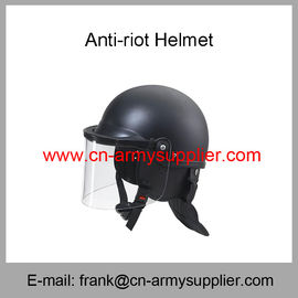 Wholesale Cheap China Army Black Strong Anti Riot Police Helmet