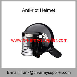 Wholesale Cheap China Army Black Strong Anti Riot Police Helmet