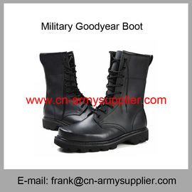 Wholesale Cheap China Military Full Split Leather Army Police Combat Boot