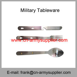 Wholesale Cheap China Army AFP PNP Stainless Military Police Fork Spoon Knife