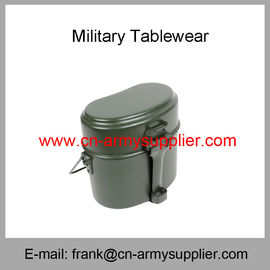 Wholesale Cheap China Military Aluminum Stainless Steel Army Police Canteen