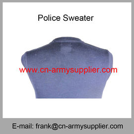 Wholesale Cheap China Military Wool Acrylic Polyester Police Army Navy Sweater