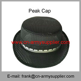 Wholesale Cheap China Army Silver Metal Color Police Rank Officer Service Cap