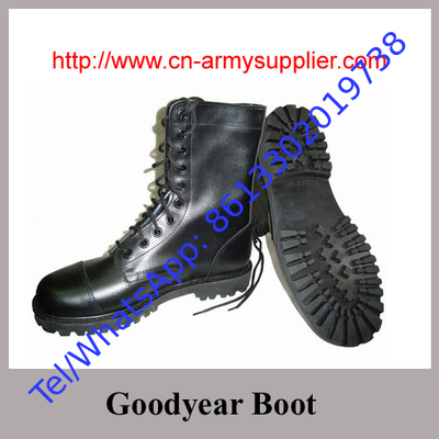 Work Occasion Military Boot with YKK Zipper and Army Liscence