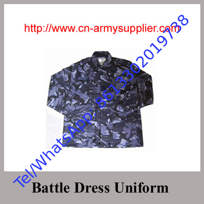 Navy Blue Police Uniform with Customized Design