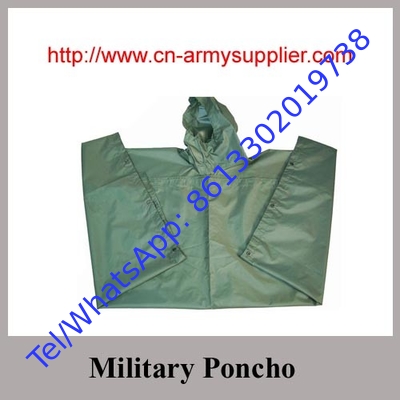 Middle Pants and Military Poncho Military Outdoor Equipment with Waterproof Fabric