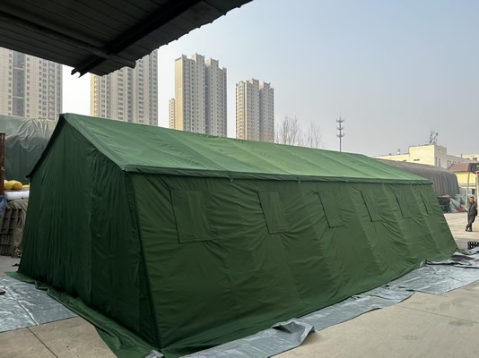 Frame or Pole Structure Military Tent for Army or Police Usage Poles Diameter Depends On Different Sizes