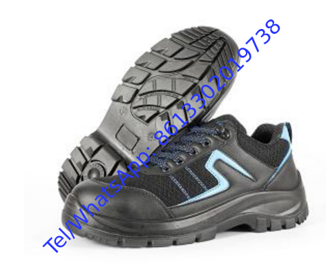 Leather Work Boots Steel Toe Cap Durable Construction Comfortable Fit Safety Protection Industrial Footwear