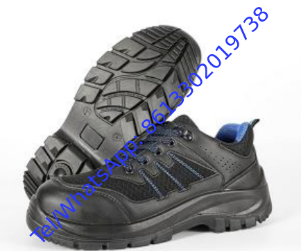 High Durability Safety Shoes Safety Work Boots in Black White Red Blue and Grey Colors Providing Protection for Workers