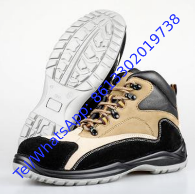 Construction Safety Shoes Waterresistance Yes Breathable Steel Toe Safety Boots with Waterproof and Slip Resistant Soles