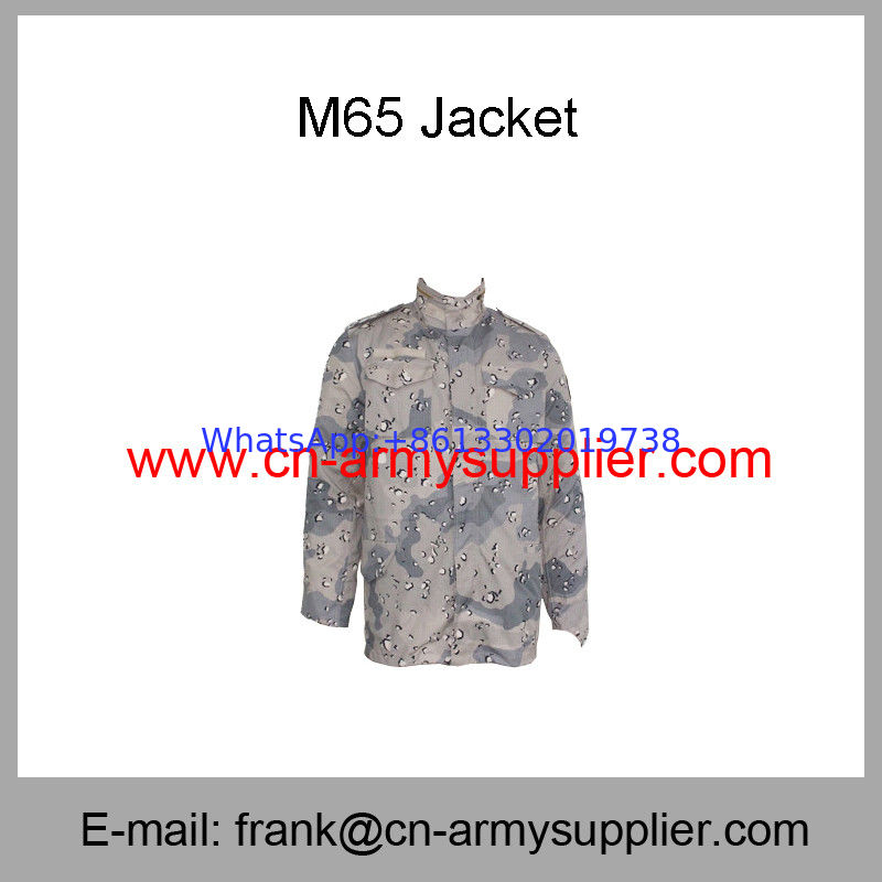 Wholesale Cheap China Desert Camouflage Army  M65 Combat Jacket