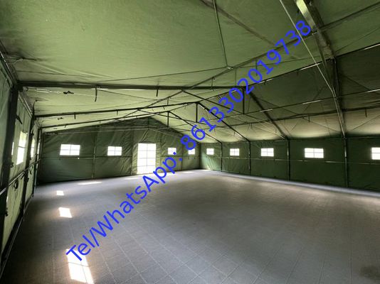 1.8-3.5 metros Tienda militar a prueba de viento y refugio de ejército o policía de trabajo pesado