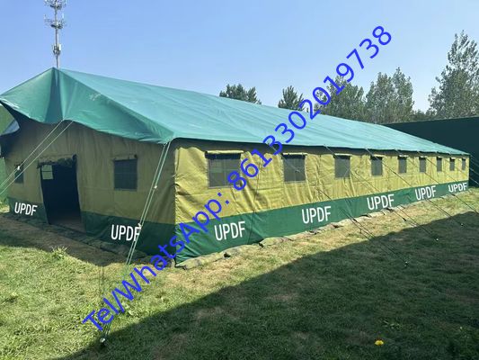 Marco o estructura de postes tienda militar para el ejército o la policía Uso de postes Diámetro depende de diferentes tamaños
